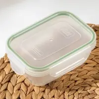 Контейнер пищевой с герметичной крышкой, 470 мл, прозрачный