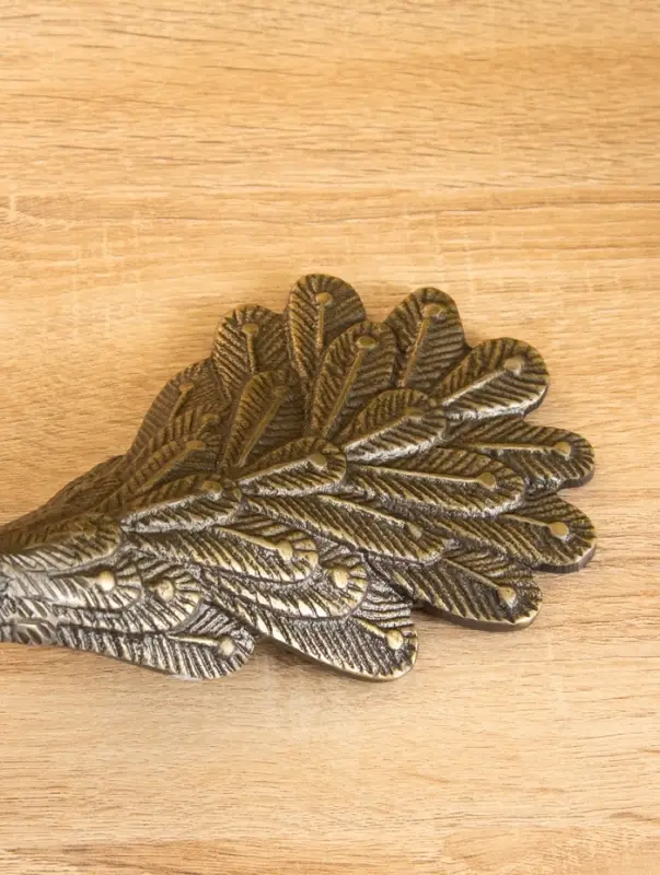 Сувенир &laquo;Павлин&raquo;, 28&times;12&times;21 см, алюминий