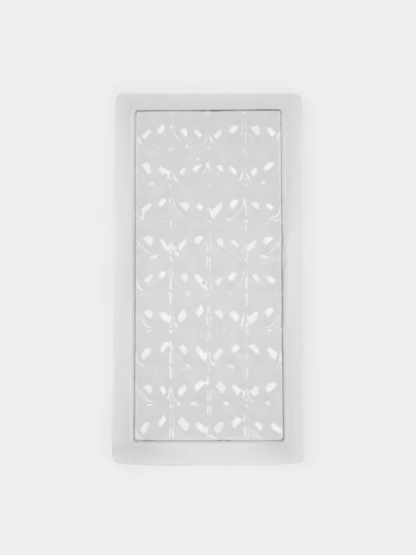 Форма для шоколада &laquo;Лепестки&raquo;, пластик, 20.5&times;10&times;1 см, прозрачная