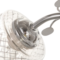 Люстра "Клара" 2х40Вт Е27 хром