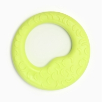 Игрушка жевательная "Гиря", 8 см, жёлтая