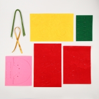 Цветы своими руками из фетра &laquo;Букет роз&raquo;, набор для творчества на 8 марта