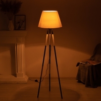 Торшер 19101/1 E27 40Вт черный