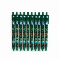 Автоматическая матовая шариковая ручка "Счастливая ручка", 0,7 мм