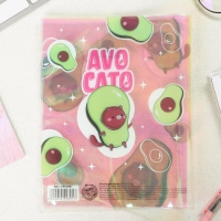 Обложка для тетрадей и школьного дневника Avocato, 34,7 х 21,1 см.