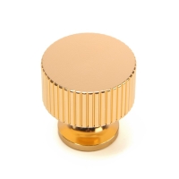 Ручка кнопка CAPPIO PK326, d=28 мм, цвет золото