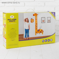 Бизиборд-ростомер &laquo;Жираф&raquo;