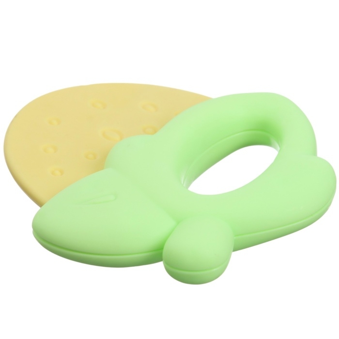 Набор прорезывателей силиконовых &laquo;Малышу&raquo;, с погремушкой, 3 шт., Крошка Я