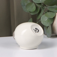 Сахарница с ложкой Доляна &laquo;Зайка&raquo;, 200 мл, цвет белый