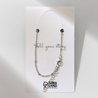 Кулон &laquo;Собачка&raquo; игрушечная, цвет золото в серебре, 45 см