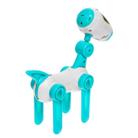 Проектор-лампа для рисования &laquo;Космическая собачка&raquo;, 4 слайда, 32 картинки, 8 фломастеров, МИКС