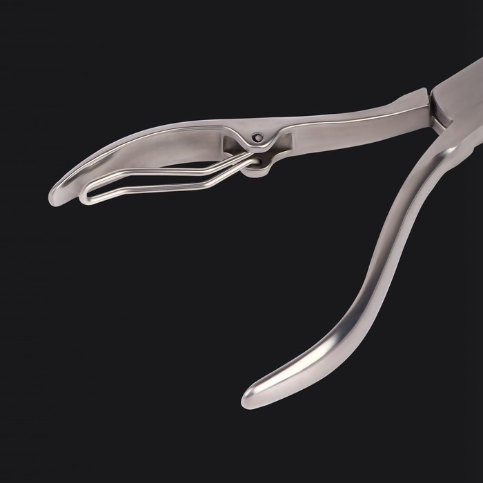 Кусачки педикюрные &laquo;Premium&raquo;, 10,6 см, длина лезвия - 14 мм, на блистере, цвет серебристый