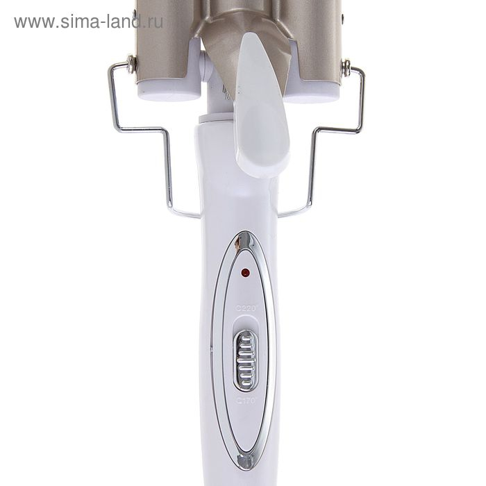 Плойка Luazon LW-09, 35 Вт, керамическое покрытие, d=25 мм, 220&deg;С, белая