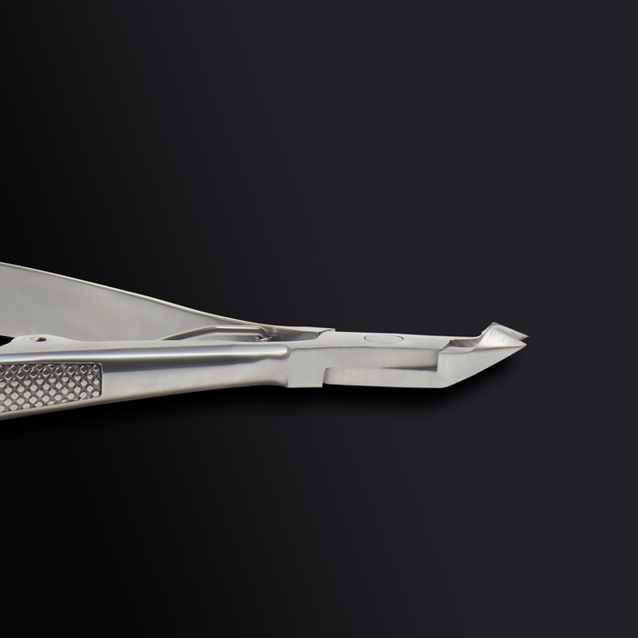 Кусачки маникюрные для кутикулы &laquo;Premium&raquo;, 10,3 см, длина лезвия - 4 мм, цвет серебристый