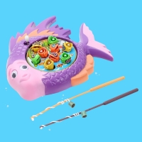 Рыбалка заводная &laquo;Морские жители&raquo;: 9 рыбок, 2 удочки, МИКС