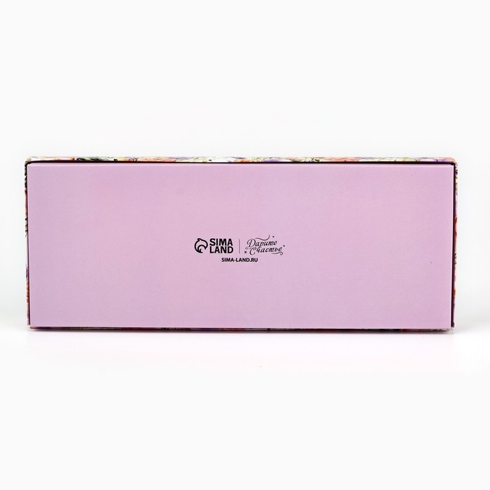 Коробка складная под 12 конфет &laquo;Для тебя&raquo;, 3,8 х 10,5 х 26,5 см