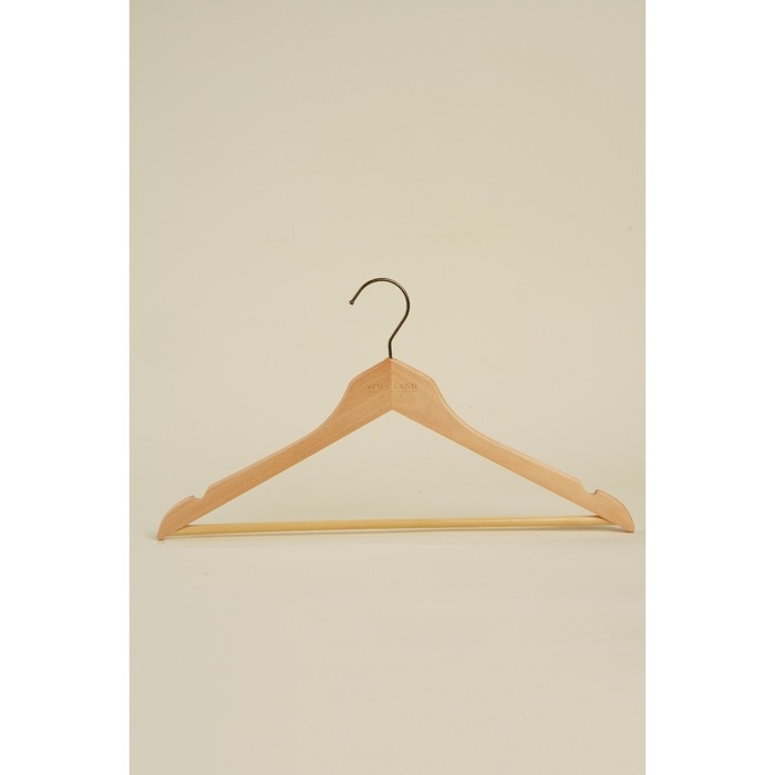 Плечики - вешалки для одежды SL Home, 4 шт, дерево лотос, 44&times;24,5 см