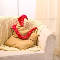 Мягкая игрушка &laquo;Кобра&raquo;, 55 см, цвет красный