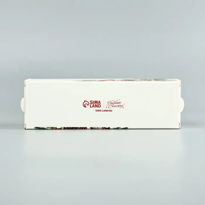 Коробка для макарун &laquo;Тепла и уюта&raquo; 18 х 5.5 х 5.5 см