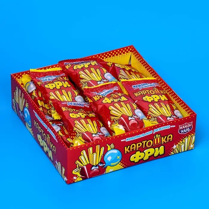Жевательная резинка &laquo;Картошка фри&raquo;, 15 г