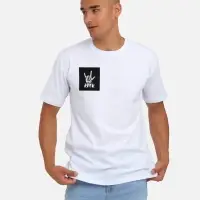 Термоаппликация Rock, 7.8&times;8.8 см, фасовка 10 шт., чёрная