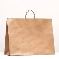 Пакет крафт, без печати, 45&times;18&times;35 см 70 г/м&sup2;