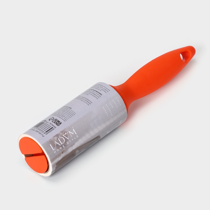 Ролик для чистки одежды LaDо́m, 60 листов + 2 сменных блока по 60 листов