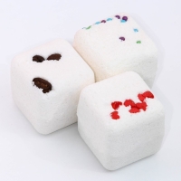 Подарочный набор косметики &laquo;С 8 Марта!&raquo;, бомбочки для ванны с добавками 3 х 65 г, ЧИСТОЕ СЧАСТЬЕ