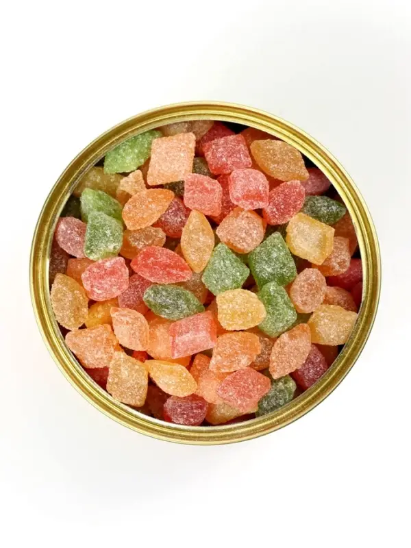 Подарочный набор в железной банке чай, монпансье, варенье, открытка &laquo;С Новым годом, Кремль&raquo;   108948