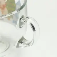 Кружка стеклянная новогодняя &laquo;Мишки в лесу&raquo;, 500 мл