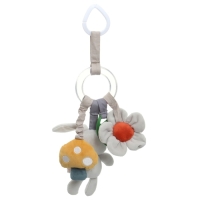 Подвеска - погремушка &laquo;Зайка Бонни&raquo;, прорез, пищалка, шуршалка, на кроватку, коляску, Крошка Я