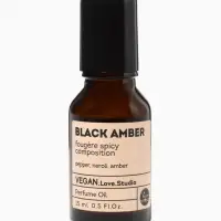 Парфюмерное масло женское VEGAN.Love.Studio Black Amber, 15 мл