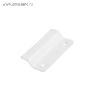 Ручка балконная, полимер белый, 80 шт