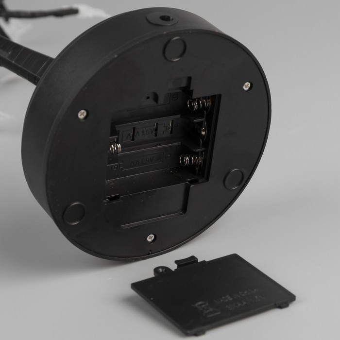 Светодиодный куст &laquo;Цветы&raquo; 45 см, 24 LED, постоянное свечение, батарейки ААх3 (не в комплекте), USB, свечение тёплое белое