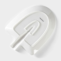 Блюдо фарфоровое Magistro &laquo;Бланш&raquo;, 24&times;18&times;4,5 см, цвет белый