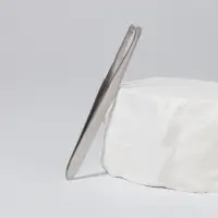 Пинцет для бровей и ресниц, со скошенным краем, узкий, 9 см