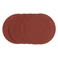 Круг абразивный шлифовальный под "липучку" ТУНДРА, 150 мм, Р600, 5 шт.