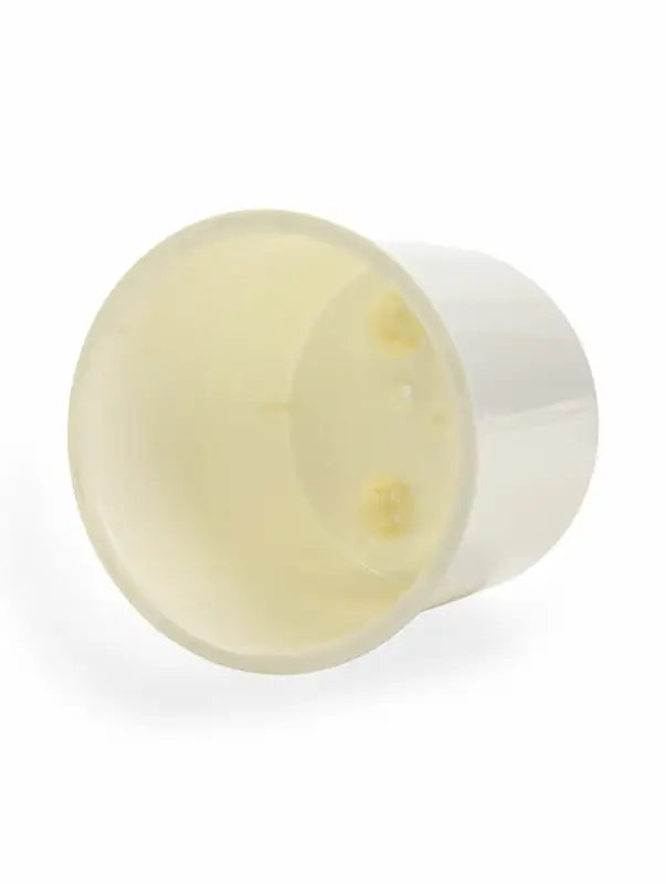 Кашпо со вставкой 2,3 л d15,7 см h15,2см "Desert" пластик белый