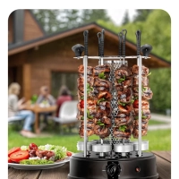 Электрошашлычница для дома КТ-1412 - 1350 Вт