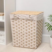 Корзина для хранения плетёная Доляна &laquo;Уют&raquo;, 39&times;30&times;47 см