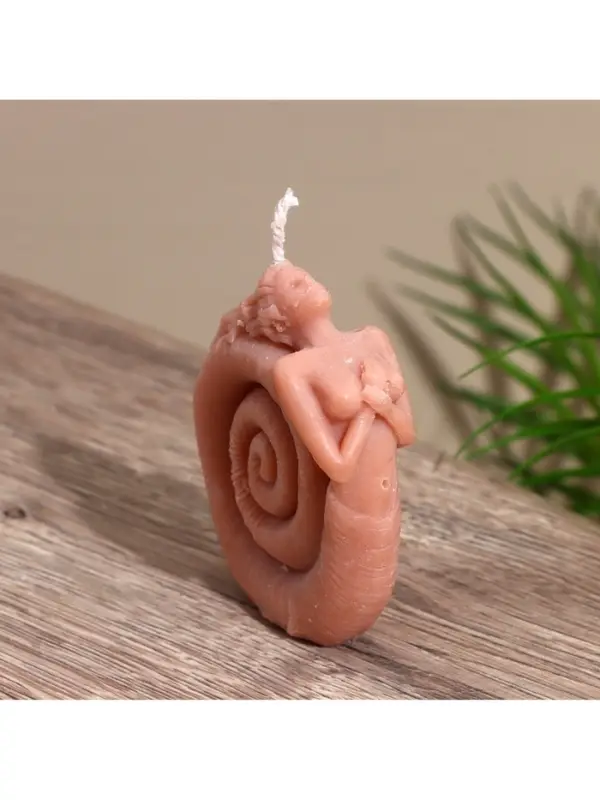 Свеча "Русалка" 6,5х4х8 см, соевый воск МИКС