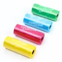 Пакеты для уборки за собаками в шоубоксе &laquo;Пушистое счастье&raquo; (20 рулонов по 15 пакетов, 22 х 30 см)