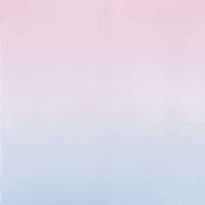 Пленка для цветов матовая, &laquo;Перелив&raquo;, 57&times;57 см, розовый+голубой