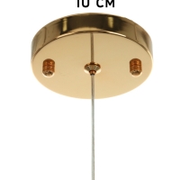 Светильник &laquo;Кейт&raquo; 1х40Вт Е27 золото 14,5х14,5х27+100см