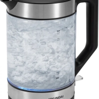 Чайник HYK-G3509 1,7л 2200Вт черный (стекло)