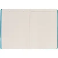 Ежедневник Flexpen Black, недатированный, черный с бирюзовым