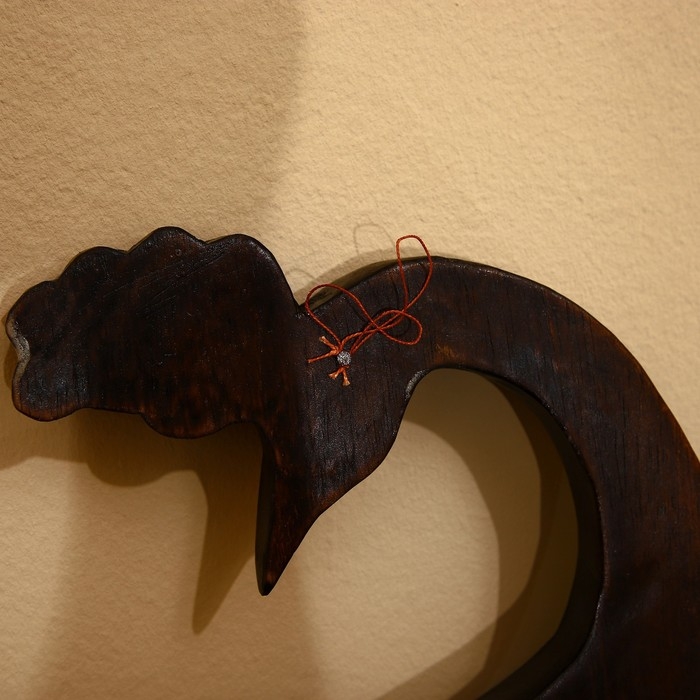 Панно настенное "Павлин" албезия 100 см