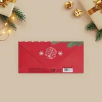 Конверт для денег &laquo;Новогодняя посылка&raquo;, 16,5 х 8 см