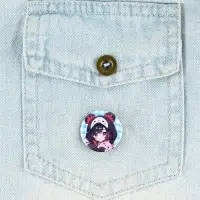 Значок металлический закатной &laquo;Милые анимешки&raquo;, d=2.5 cм, МИКС