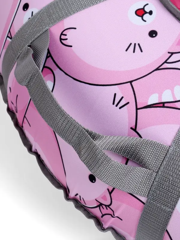 Тюбинг &ndash; ватрушка &laquo;Котики&raquo;, диаметр чехла 100 см, розовая, Winter Star